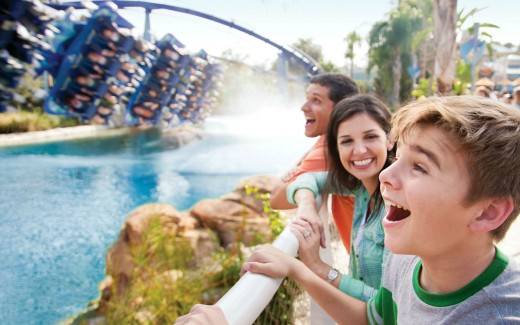 SeaWorld Orlando admission tickets with parking and unlimited visits