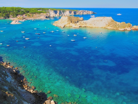 In caicco alle isole Tremiti