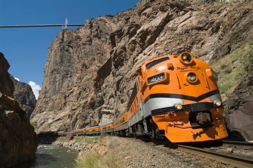 Royal Gorge Route Railroad Train Ride