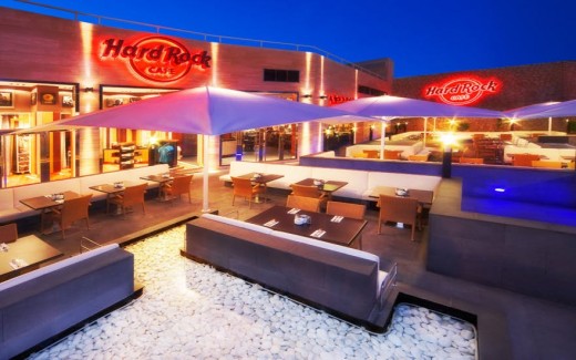 Hard Rock Cafe Mallorca - priority seating with menu