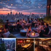 NYC Nightlife Tour: Bars, Lounges & Rooftop Experience