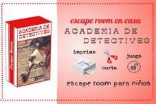 Escape Room para niños Academia de detectives - Juego Descargable