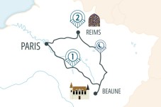 Journey by a luxury train: Le Grand Tour Reims - Beaune for 2 (75)