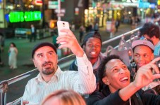 New York Night Bus Tour: Open-Top Sightseeing with Live Guide